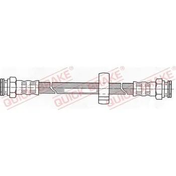Brzdová hadice Brzdová hadice QUICK BRAKE 22.104