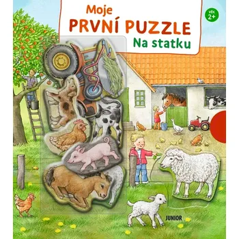 Leporelo Moje první puzzle - Na statku (Hledej, skládej a bav se na statku)