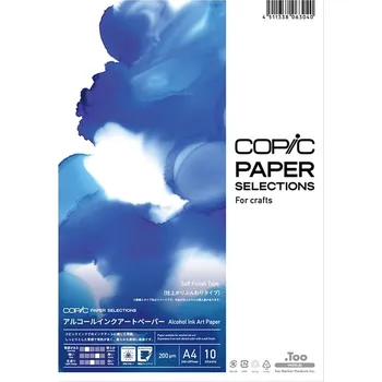 Blok A4 COPIC Alcohol Ink Art Paper, 10 listů Soft Finish