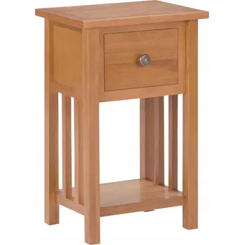 Konferenční stolek Obdélníkový stolek Zakito Home 35 x 27 x 55 cm, odstíny hnědé