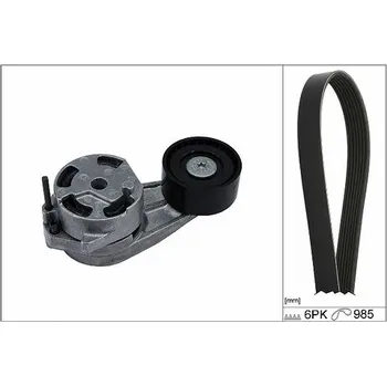 Sada žebrovaných klínových řemenů Schaeffler INA 529 0482 10