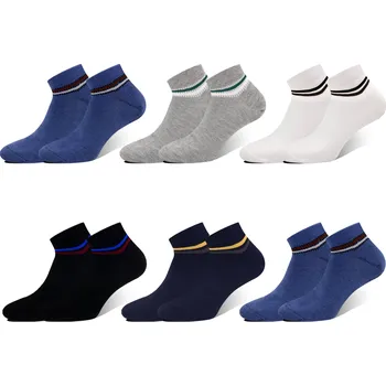 Pánské tričko Emi Ross Pánské sportovní kotníkové ponožky ZMM-31028 6 párů Velikost: 39-42