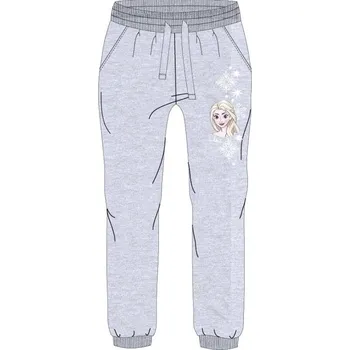 Eplusm Dívčí tepláky FROZEN ELSA šedé Barva: Šedá, Velikost: 104