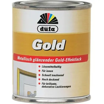 barva na zeď Düfa Zlatěbronzová barva ZBB - Gold 0,125 L
