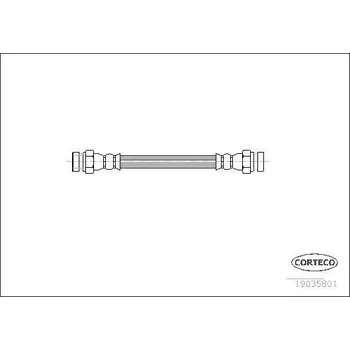 Brzdová hadice Brzdová hadice CORTECO 19035801