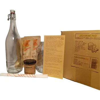 Limonáda Naklíčeno České zázvorová limonáda ginger beer kit