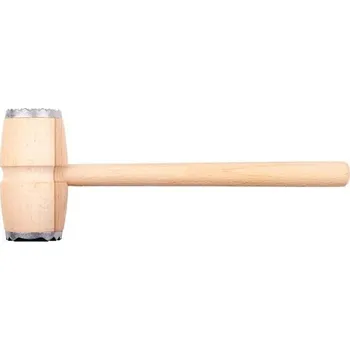 Kuchyňské náčiní TORO PALIČKA NA MASO DŘEVĚNÁ S KOVEM TORO 11X5 CM_hamashop