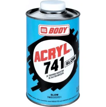 HB BODY 741 akrylové ředidlo - pomalé, 1L