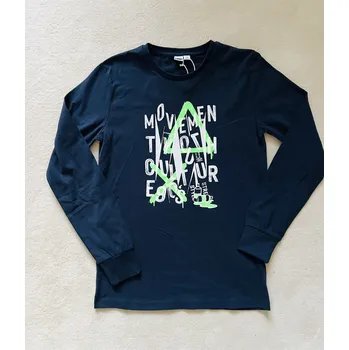 Chlapecké tričko i-DO Tričko s dlouhým rukávem, tmavě modré barvy Velikosti: 152