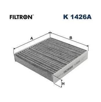 Ventilátor topení a klimatizace Filtr, vzduch v interiéru FILTRON K 1426A
