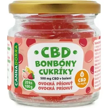 CBD CBD bonbóny, 20 ks