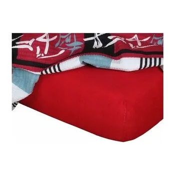 Prostěradlo Dadka Froté prostěradlo vínová 90x200x25 cm