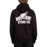 volcom Pánská mikina watanite zip hood black