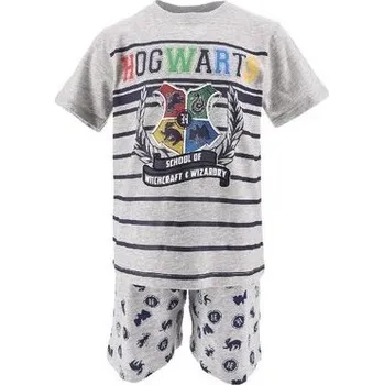 Chlapecké pyžamo Sun City Chlapecké pyžamo HARRY POTTER krátké šedé Barva: Šedá, Velikost: 152