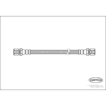 Brzdová hadice Brzdová hadice CORTECO 19018879