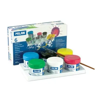 Speciální výtvarná barva Sada temperových barev 6ks 40ml