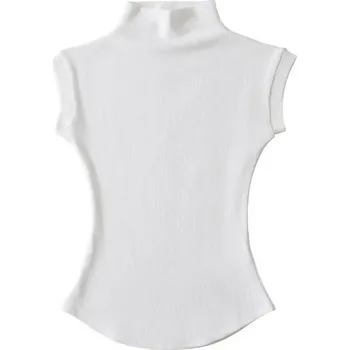 Dámský rolák bez rukávů Barva: Bílá, Velikost: S