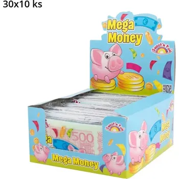 Cukrovinka Mega Money - jedlý papír balený 30 ks