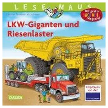 První čtění LESEMAUS 159: LKW-Giganten und Riesenlaster - Tielmann, Christian