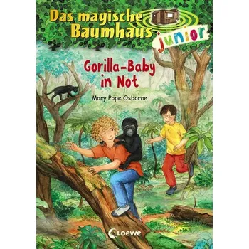 První čtění Das magische Baumhaus junior 24 - Gorilla-Baby in Not - Pope Osborne, Mary