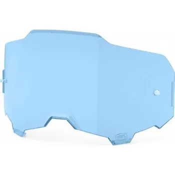 Moto bunda Plexi ARMEGA, 100% (modré, Anti-fog)