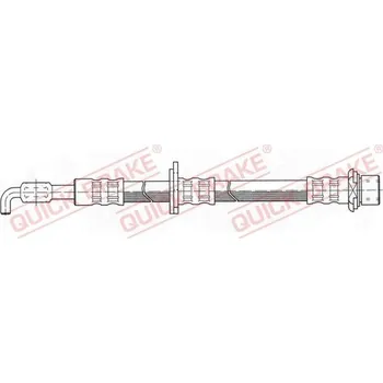 Brzdová hadice Brzdová hadice QUICK BRAKE 50.993