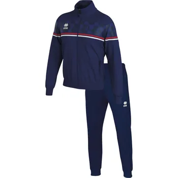 ERREA´ ERREA pánská tepláková souprava DONOVAN BARVA: tmavě modrá - červená - bílá, Velikost: YXS