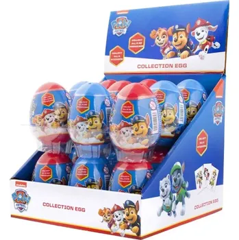 Bonbon Paw Patrol Egg - vajíčko s překvapením 18 ks