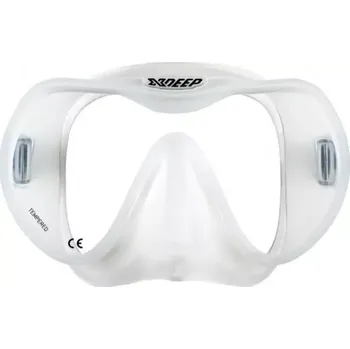 Potápěčská maska Maska X-DEEP Frameless, X-DEEP transparentní