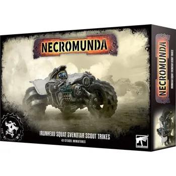 Desková hra Games Workshop Necromunda: Ironhead Squat Svenotar Scout Trikes