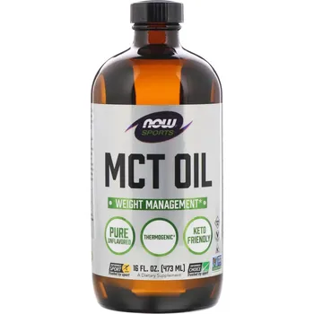Přírodní produkt Now Foods Now MCT Olej, bez příchuti, 473 ml