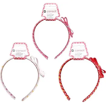 ZANSOT Dětská plastová čelenka do vlasů LUX , 3ks