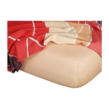 Prostěradlo Dadka Jersey prostěradlo medová 80x140x10 cm