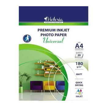 Fotopapír Fotopapír "Universal", matný, A4, 180 g