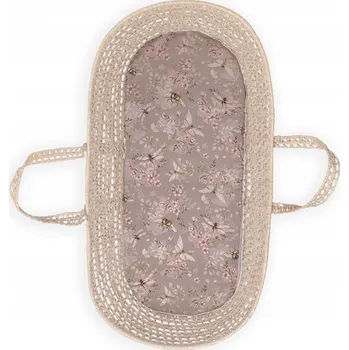 Prostěradlo Prostěradlo do korbičky koše BabySteps Cherry dark 75x45 cm