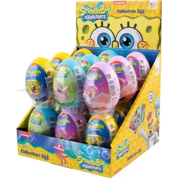 Bonbon Sweet´n Fun | Sponge Bob Egg - vajíčko s překvapením 18 ks