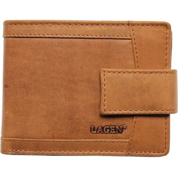 Peněženka Lagen Pánská kožená peněženka V-206/V hnědá