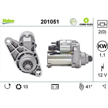 Startér Startér VALEO 201051