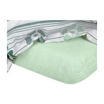 Prostěradlo Dadka Froté prostěradlo mentol 90x200x25 cm