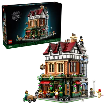 Stavebnice LEGO LEGO Icons 10350 Dům na rohu v tudorovském stylu