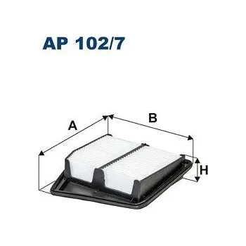 Vzduchový filtr Vzduchový filtr FILTRON AP 102/7