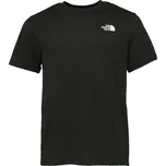 Pánské tričko The North Face S/S EASY TEE L Černá, Červená, Bílá