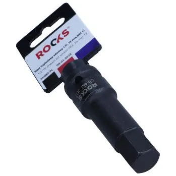 Gola hlavice Rooks Nástrčná hlavice pro rázový a strojový utahovák 75mm, šestihran 17mm OK-01.5038