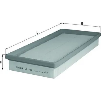 Vzduchový filtr Vzduchový filtr MAHLE LX 799