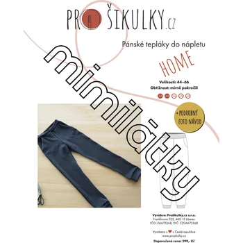 Pánské tepláky HOME | 44 - 66 - Česky