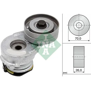 Napínák, žebrovaný klínový řemen Schaeffler INA 534 0082 30