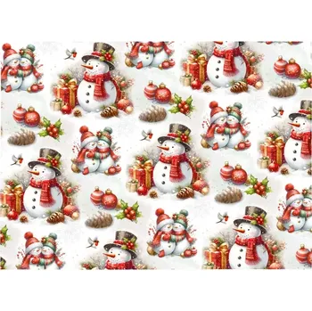 Papír Balící papír vánoční klasik V291 100x70