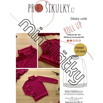 Dětské termoprádlo Dětský rolák ROLL UP | 80-164 - Česky