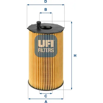 Olejový filtr Olejový filtr UFI 25.066.00