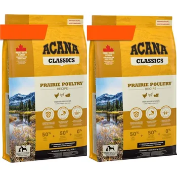 Krmivo pro psa ACANA Classics Prairie Poultry 2x9,7kg